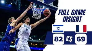 🇮🇱 Deni Avdija Shines as Israel Stuns France in 82-69 Upset 🇫🇷