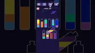 water sort puzzle level- 129