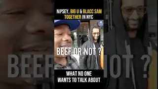 💥UNSEEN😳 BIG U w/ BLACC SAM & Rollin 60 Crips In NYC BEFORE Nipsey Hussle Demise - BEEF ⁉️