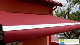 Copertina Retractabilă pentru Terasă model LOGGIA  | Acționare cu motor | marca Eurotenda