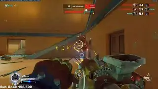 CLONEMAN16 ROADHOG VS MICKEY! 31 ELIMS! [ OVERWATCH SEASON 25 TOP 500 ]