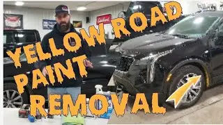Road and Line Paint Removal