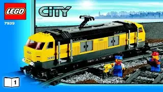 LEGO Cargo Train   7939 (Instruction Booklet)