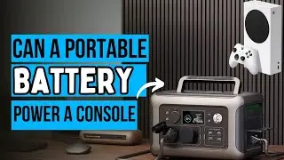 Using a PORTABLE BATTERY to POWER a GAMING CONSOLE