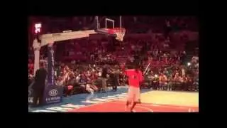 Dunks:: Justin Darlington Shut Down Dunk at Madison Square Garden (Knicks Practice)