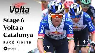 BRILLIANT RIDE! 👏 | Men's 2026 Volta a Catalunya Stage 6 Final KM's | TNT Sports Cycling