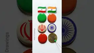 🇮🇷🇮🇳 , Jana Gana Mana / National Anthem / Independence Day Drawing #shorts #independenceday #art