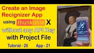 How to create an Image Recognizer App | Thunkable X