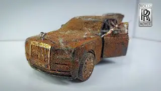 ✨ From Rust to Shine: Restoration of a Junkyard Rolls-Royce ASMR Style! ✨
