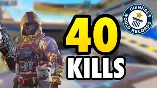 40 kills Cranked Cage Kill Confirmed COD Mobile Pro Game Play || ActionGamer