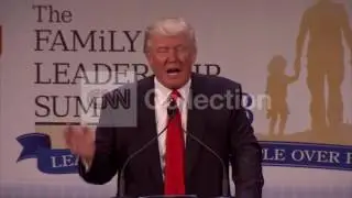 IA:FAMILY LEADER SUMMIT TRUMP- PRESIDENTIAL RACE