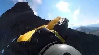 Stetinden Wingsuit flight