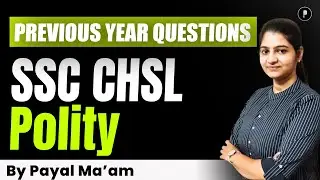 SSC CHSL Previous Year Question | SSC | Polity | Economics #ssc  #parcham