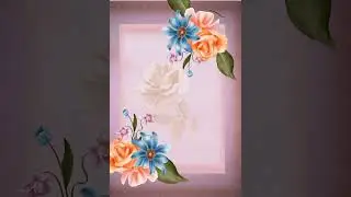 @Beautiful💕😍pink vintage Background| with watercolor flower@get the unique 🤗ideas for projects