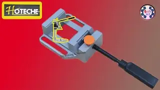 Hoteche 300411 quick release vice for DIY purpose, drill stand un-boxing & review |Redh tech