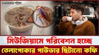 তেলাপোকার পাউডার মেশানো কফির দাম ৭০০ টা'কা ! Coffee mixed with cockroach powder | Update News #video
