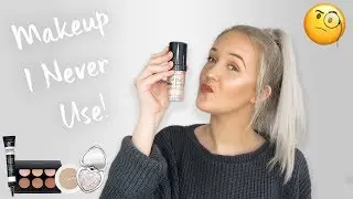 FULL FACE OF MAKEUP I NEVER USE | FOUNDATION FAIL! | GIVEAWAY?? | CHELSEA MAY