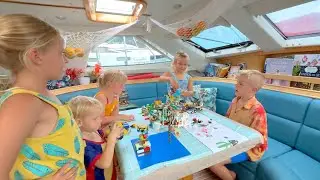 HOMETOUR door ZEILBOOT van wereld reizende familie | Bellinga Short #1395