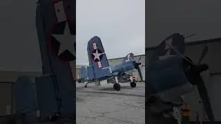 F4U Corsair demo flight