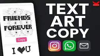 Text Art Copy Website 🔥 | WhatsApp & Instagram Stylish Messages | Unique Text Design Tricks