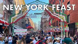 Feast of San Gennaro LIVE New York City Little Italy 2025