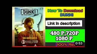 How to download Dunki Movie|| Dunki Movie ko Download  kare download Link| Bollywood movie Dec 2023|