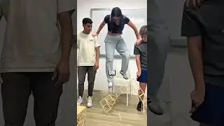 Испытание деревянного моста на прочность! #shortsfeed