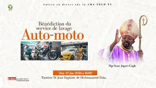 Bénédiction du service de lavage auto-moto de la paroisse St Jean-Baptiste de Hedzranawoé-Dzia