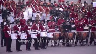 Best of military marches and percussion from India: Beating of the Retreat 2018