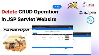 5 Delete Implementation for Safari Website | JSP Servlet MySQL Web Project with Source Code