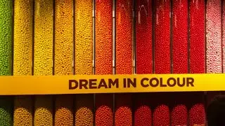 All different flavors at M&M&rsquo;s World!