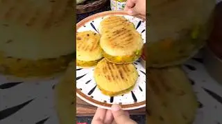Healthy or tasty homemade burger #shorts #ytshorts #recipe