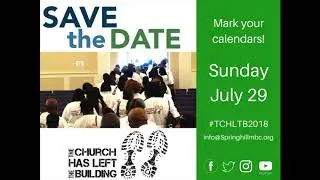 Springhill Church - Events & Activities - JUNE 2018 (06/03/18)