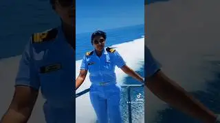 Sri Lankan navy Lady Officer #shorts #sln #militaryeverything 🤩🤩🤩🤩