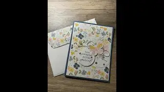 Easy Floral Card | Stampin' Up! 2025 Advent Calendar Card Making Tutorial