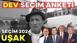 UŞAK | KESİNTİSİZ SAYAÇLI DEV ANKET | SOKAK RÖPORTAJLARI | ANKET