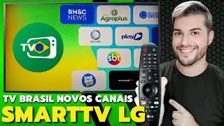 NOVIDADE! APP TV BRASIL COM NOVOS CANAIS ABERTOS! + DE 200 CANAIS NA SUA SMART TV DA  LG!