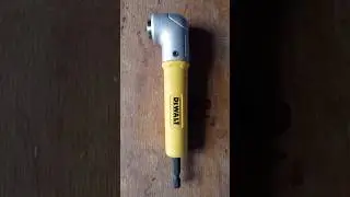 How To Change Bit On DeWalt Right Angle Drill Attachment