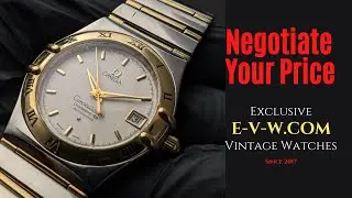 Omega Constellation Automatic / Gold - Steel / Ref. 1202.30.00 / Cal. 1120