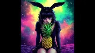 Goth Bunny - Pineapples (Lyric Video)