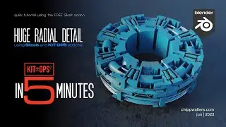 Creating Radial Detail in Blender