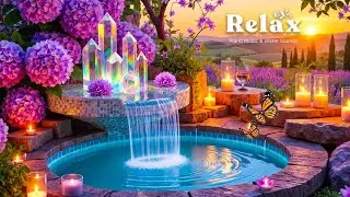 Soothing Water Sounds + Relaxing Music 🌿 Eliminate Stress, Anxiety and Depression, Heal Mind & Body