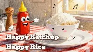 Ketchup and Rice Song   | @Funbeatfamily | Low Stimulation Shows |  Nursery Rhymes & Kids Songs