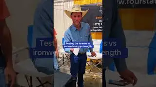 Фермеры против металлистов &ndash; поединок за силу хвата 🚜⚒️💪#handexer #gripstrength
