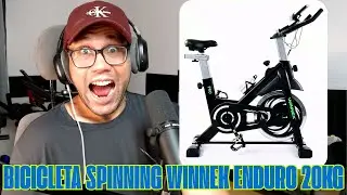 Winnek Enduro Spinning Bike with 20kg Flywheel and Fitshow App