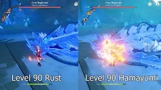 C0 Yoimiya Rust VS Hamayumi - Genshin Impact