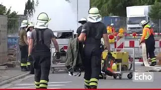 Wasserrohrbruch in Weiterstadt