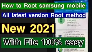 Samsung J7(2015) Root in one click |Root method 2021| Easy samsung Mobile Root