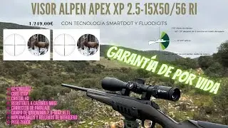 VISOR DE CAZA ALPEN OPTICS XP 2.5-15X50 A4 RI SMARTDOT