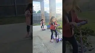 #mercymerry #scooter #bicycle #backyard